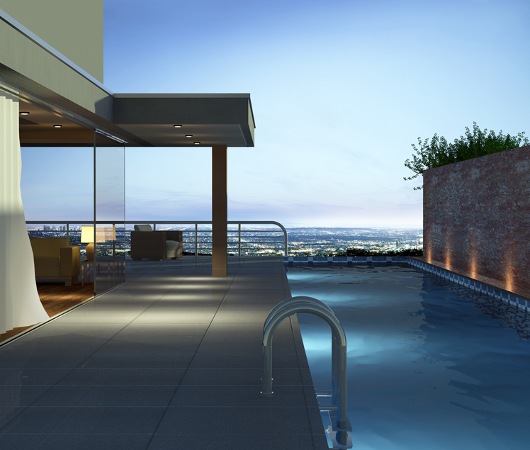 Piscine de luxe La Croix Valmer